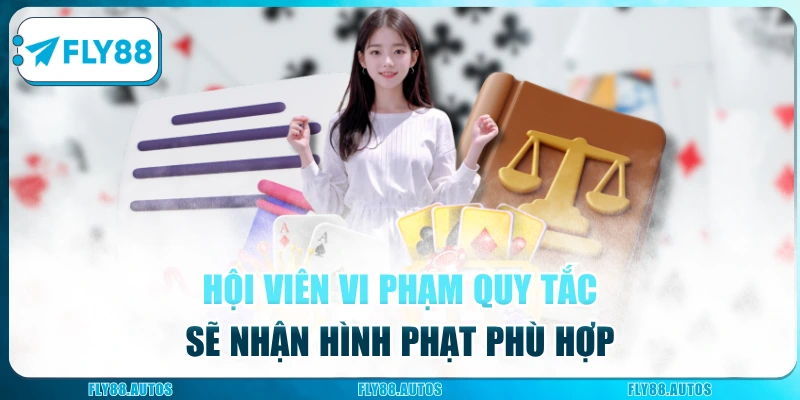 Thành viên vi phạm nguyên tắc sẽ bị phạt theo quy định