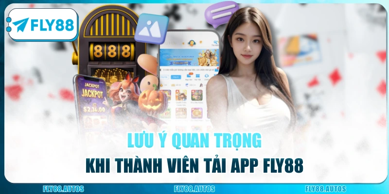 Lưu ý quan trọng khi thành viên tải app Fly88